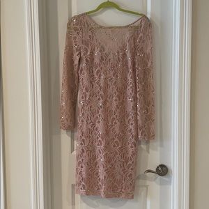 Bing lace sequin dress